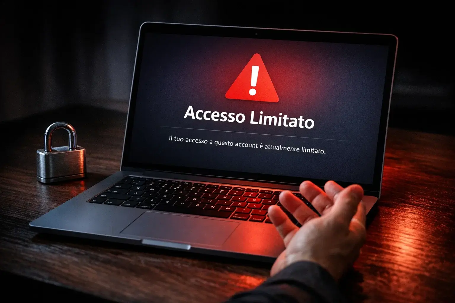 Limitazioni bookmaker con segnale di stop e lucchetto