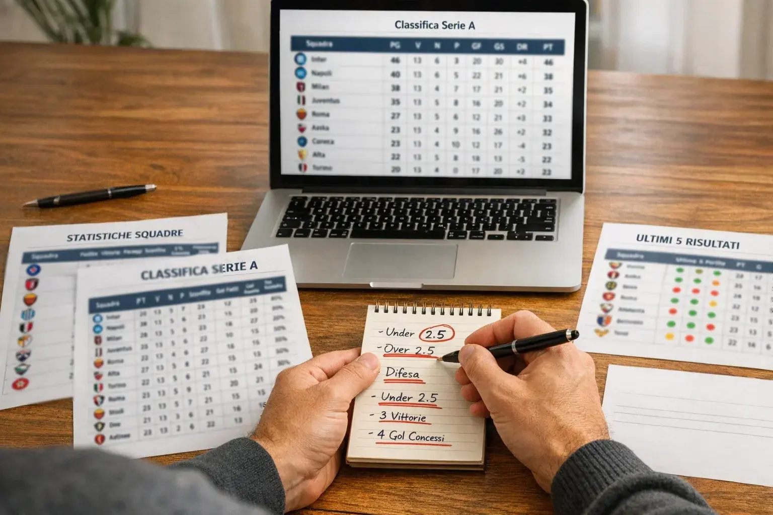 Come fare pronostici calcio vincenti