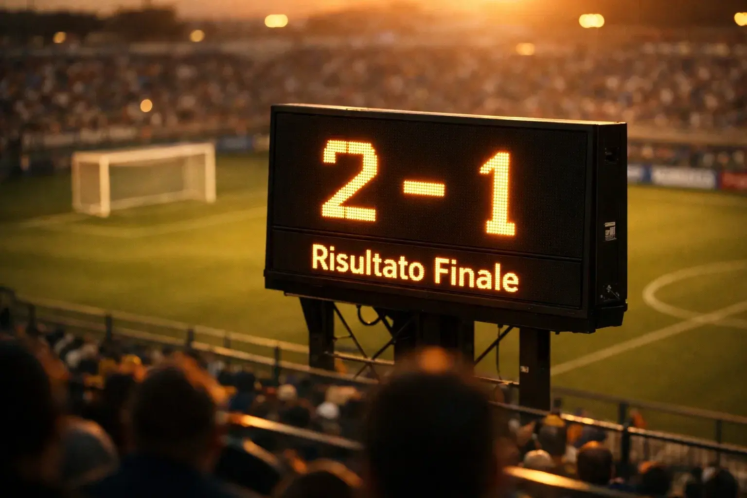 Scommesse risultato esatto calcio con tabellone punteggi